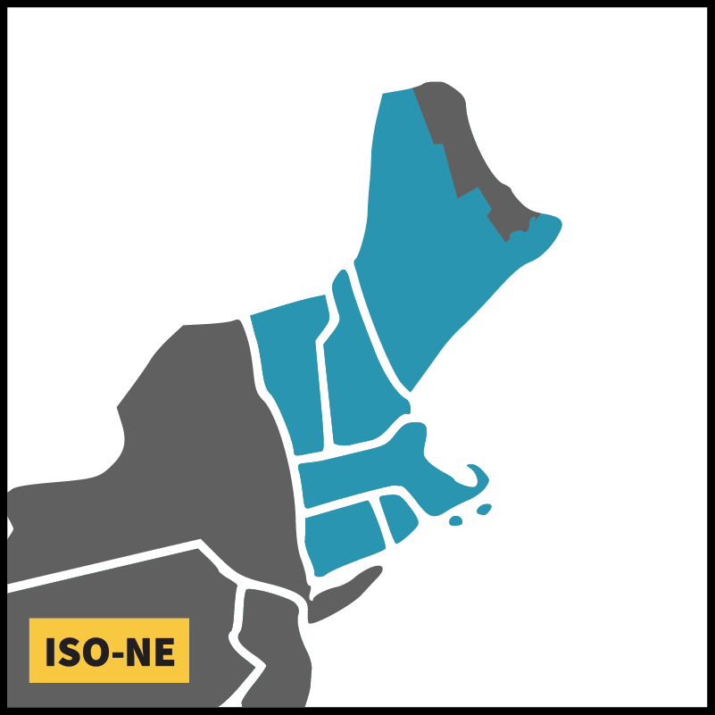  Map of ISO-NE