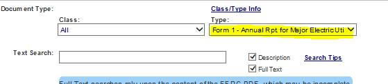 eLibrary Search Example - Form 1