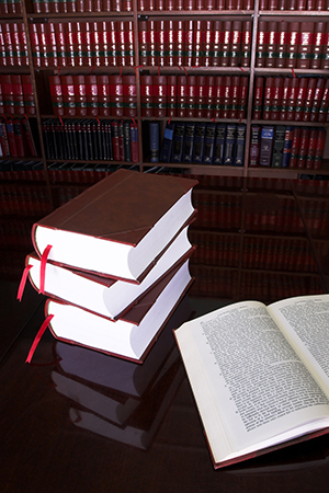 Stack of Law Books