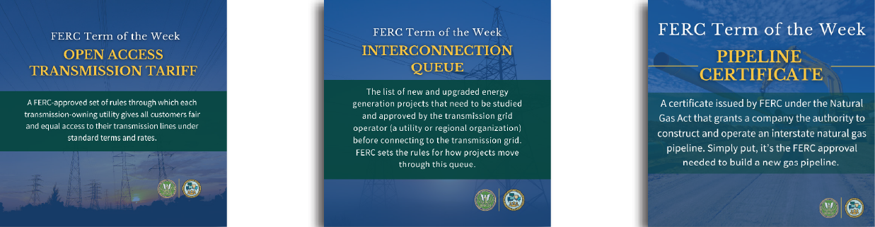 FERC Terms of the Week