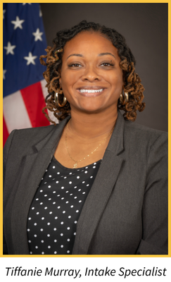 Tiffanie Murray, Intake Specialist