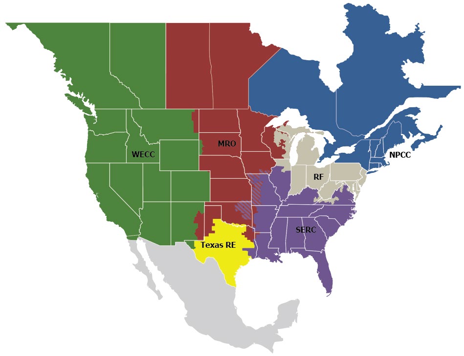 ERO Enterprise Map by region