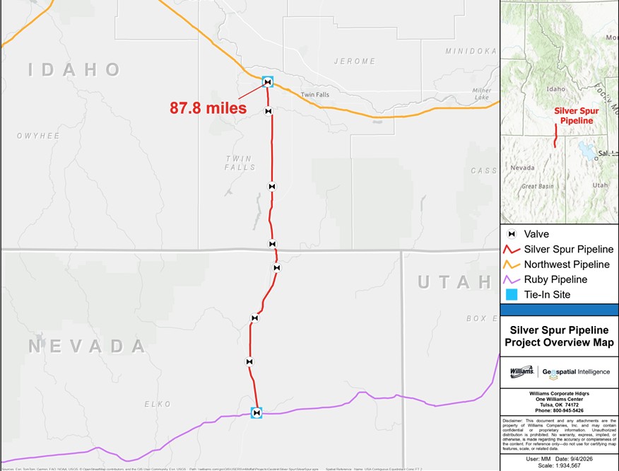 Silver Spur Project Map