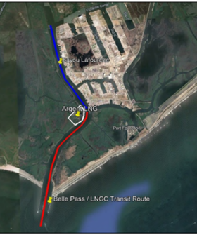 Argent LNG Project Overview Map Part 2
