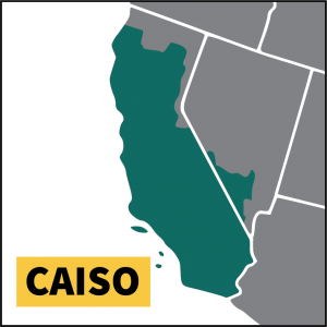 Map of CAISO