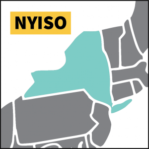 Map of NYISO